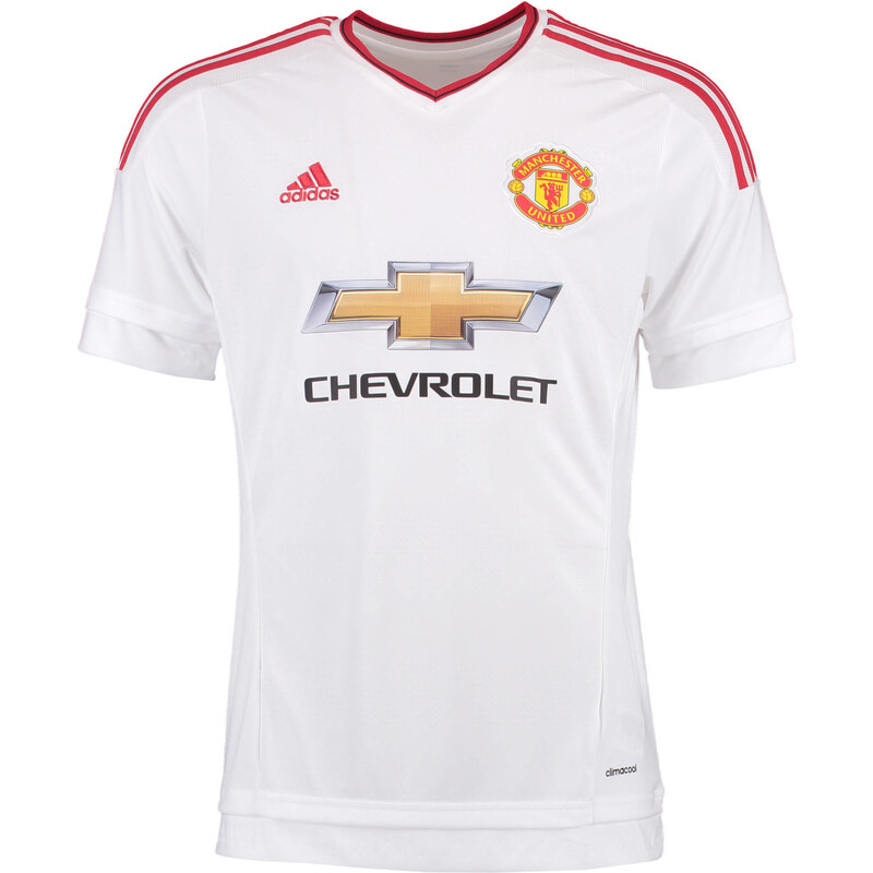 adidas Performance: Herren Fußballtrikot Manchester United Away Jersey 2015/2016, rot, verfügbar in Größe L,XL,M,S,XXL