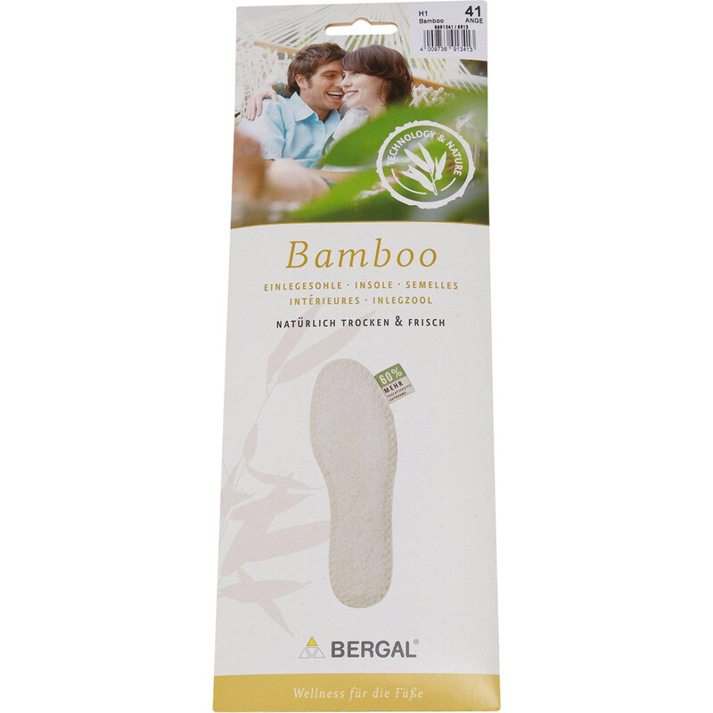 Bergal: Damen- und Herren Barfußsohle Bamboo, verfügbar in Größe 39,45