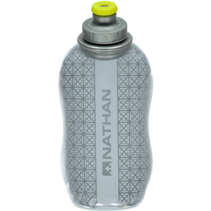 Nathan: Trinkflasche SpeedDraw Insulated Flask, silber