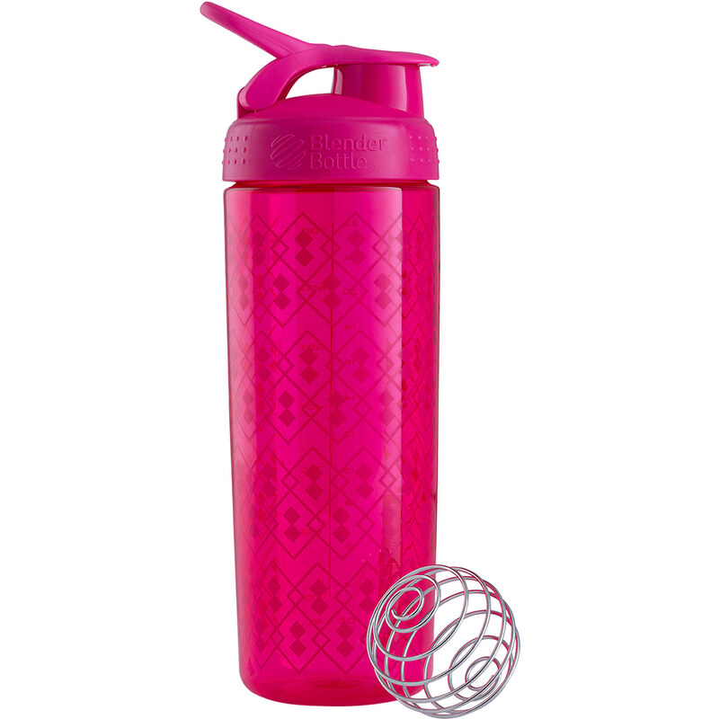 Blender Bottle: Trinkflasche Sleek Signature 820ml, pink