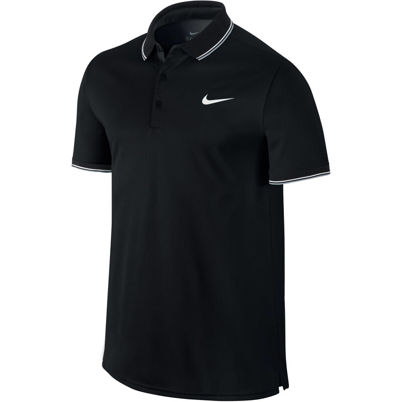 Nike Herren Tennis Polo-Shirt Court, schwarz, verfügbar in Größe S,M