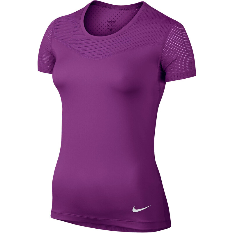 Nike Damen Trainingsshirt / Funktionsshirt Pro Hypercool, lila, verfügbar in Größe S,M