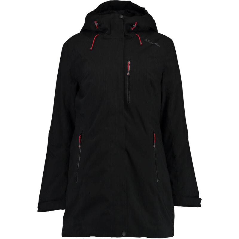 Schöffel: Damen Outdoor-Jacke / Kurzmantel Caledonia, schwarz, verfügbar in Größe 40