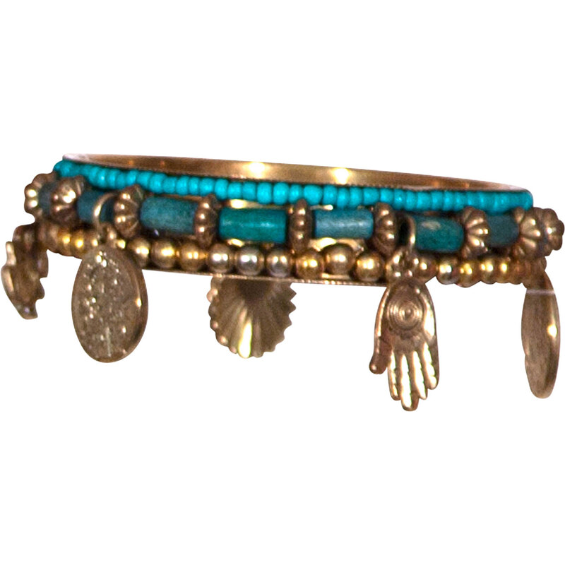 Watercult: Damen Armband / Bettelarmband Charm Bracelet, mint