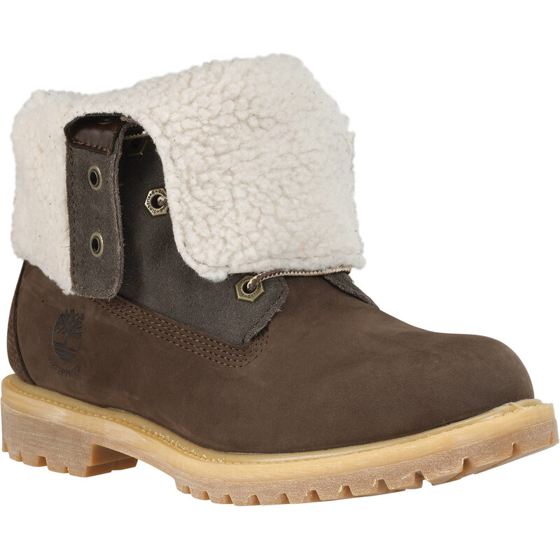 Timberland Damen Boots Authentics Teddy Fleece waterproof brown