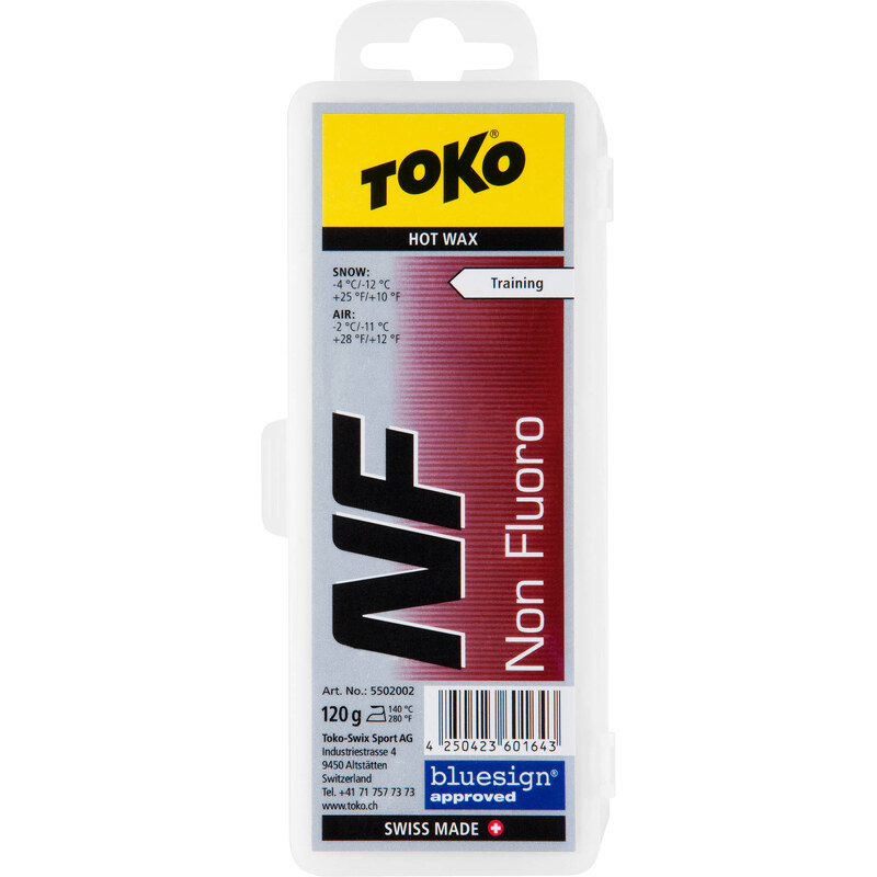 TOKO: entspr. 8,33 Euro/100g - Verpackung: 120g - Heißwachs Hot Wax red, rot