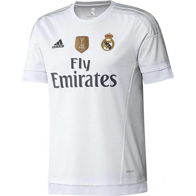 adidas Performance: Kinder Heimtrikot Real Madrid Saison 2015/16, grau, verfügbar in Größe 128