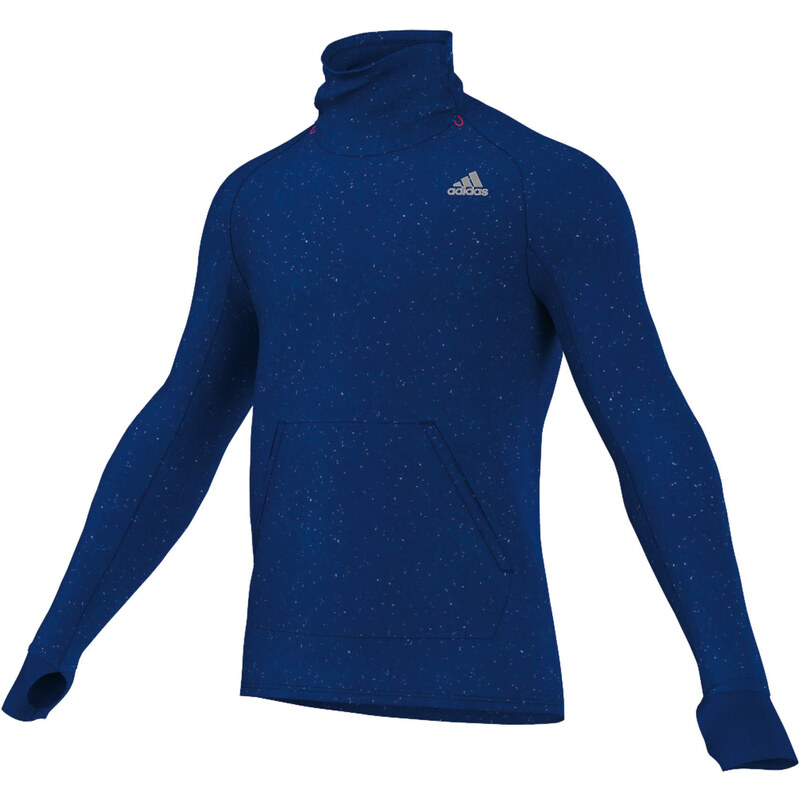adidas Performance: Herren Laufshirt / Pullover Aktiv, blau, verfügbar in Größe L