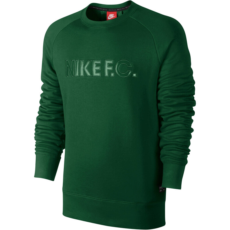 Nike Herren Sweatshirt F.C. City Crew, grün, verfügbar in Größe XL