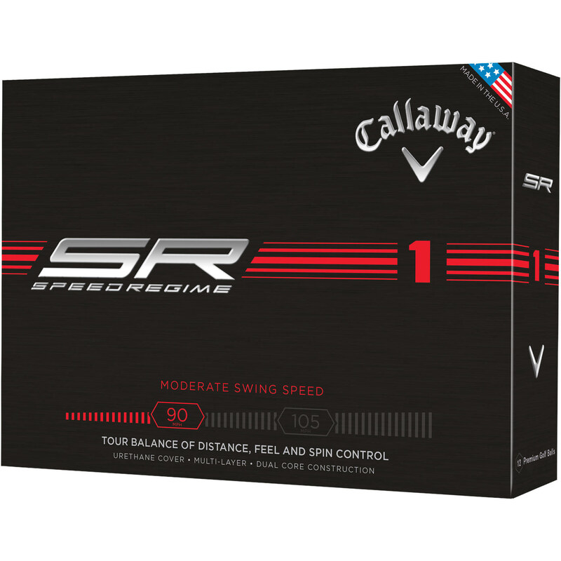 Callaway: Golfbälle SR1 Speed Regime 12er Packung, *