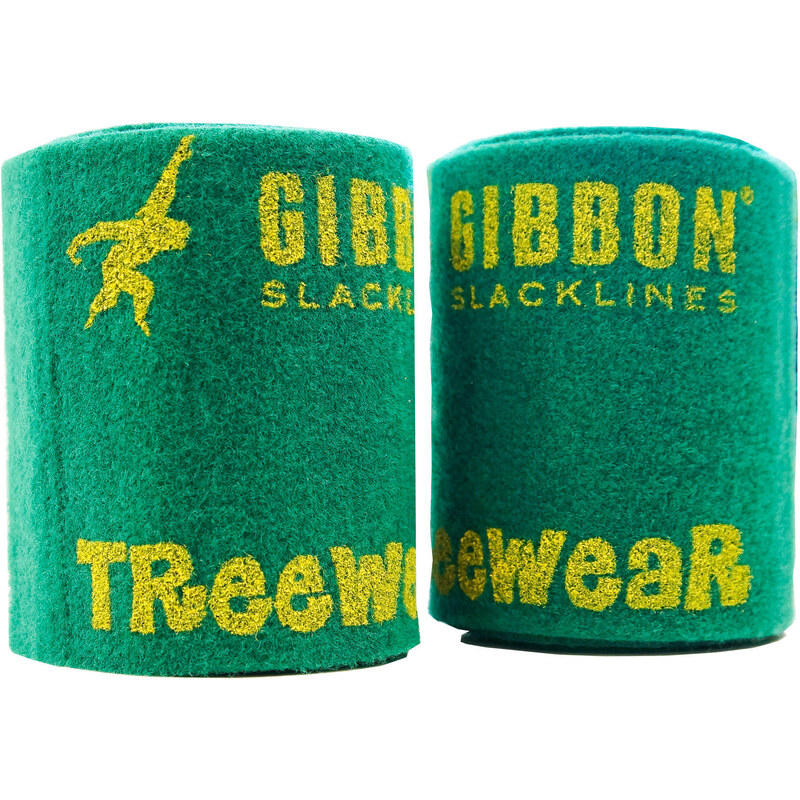 Gibbon: Slackline-Baumschutz Treewear, grün