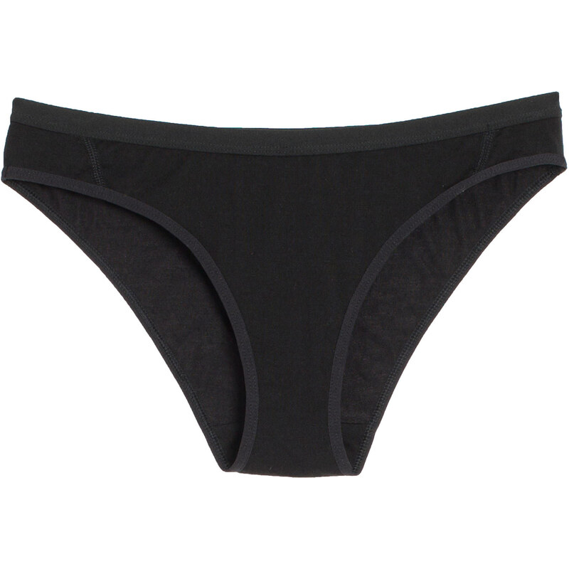 Icebreaker: Damen Funktionsunterhose / Slip Women´s Siren Bikini, schwarz, verfügbar in Größe L,XL,M,S,XS