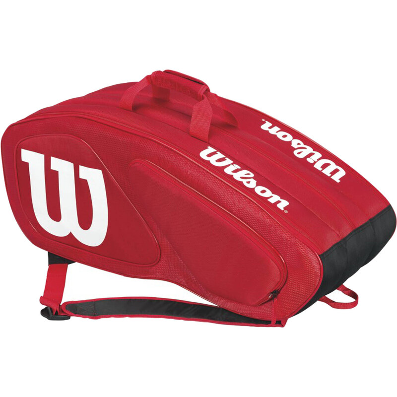 Wilson: Tennistasche Team II 12 Pack red, rot, verfügbar in Größe ONESIZE