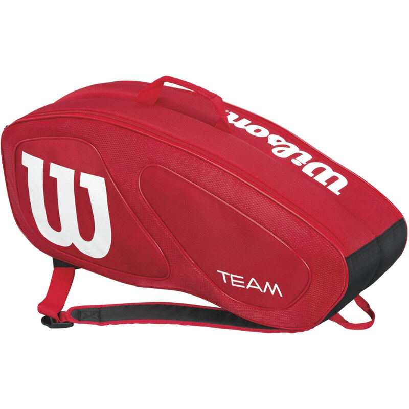 Wilson: Tennistasche Team II 9 Pack red, rot, verfügbar in Größe ONESIZE