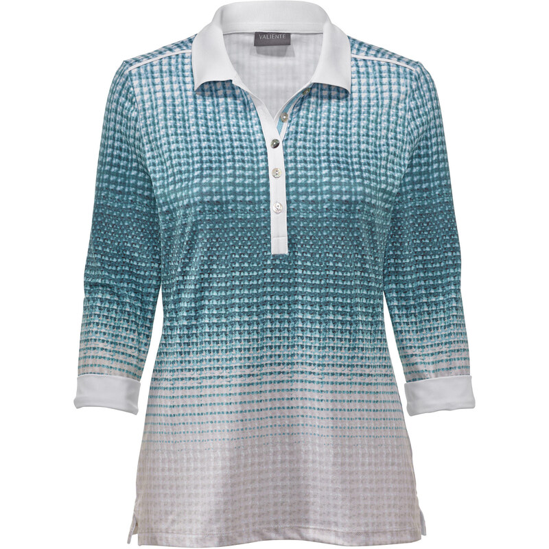 Valiente: Damen Golfshirt / Polo-Shirt, azur, verfügbar in Größe 40,38,36