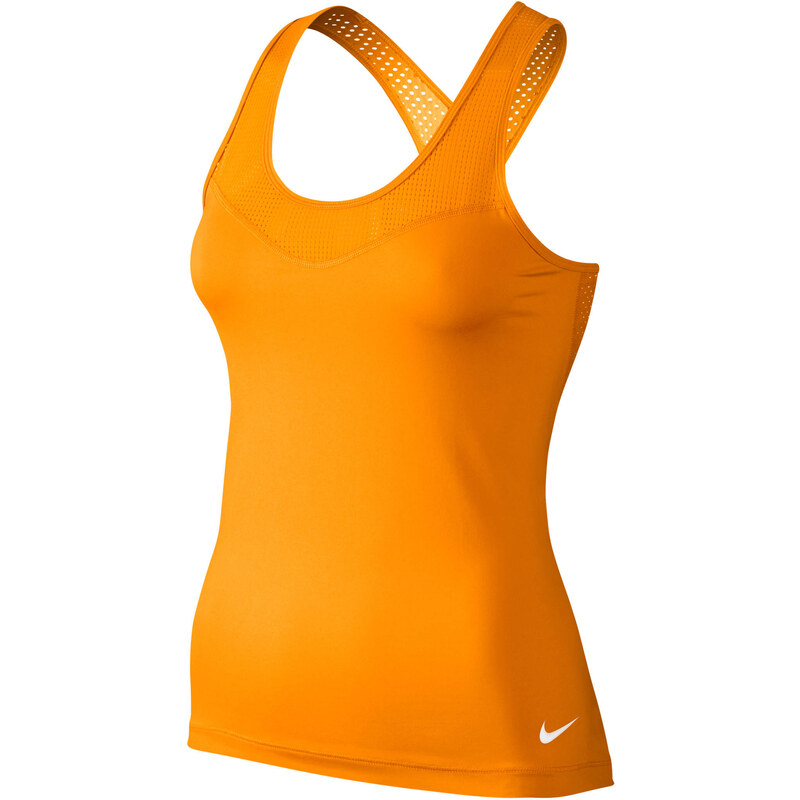 Nike Damen Trainingsshirt / Tanktop Pro Hypercool, orange, verfügbar in Größe XL