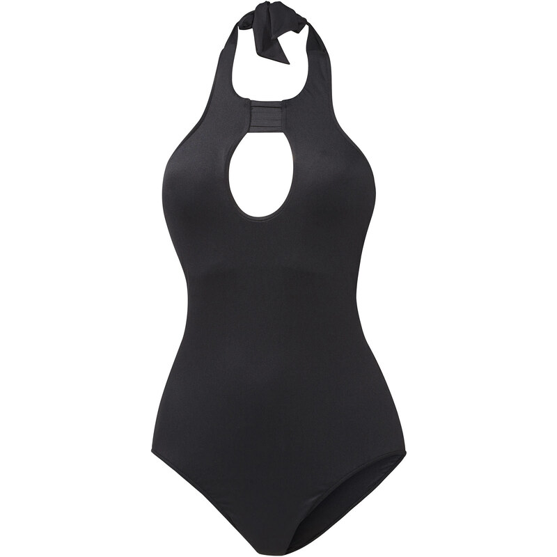 Seafolly: Damen Badeanzug Keyhole Maillot, schwarz, verfügbar in Größe 36,40