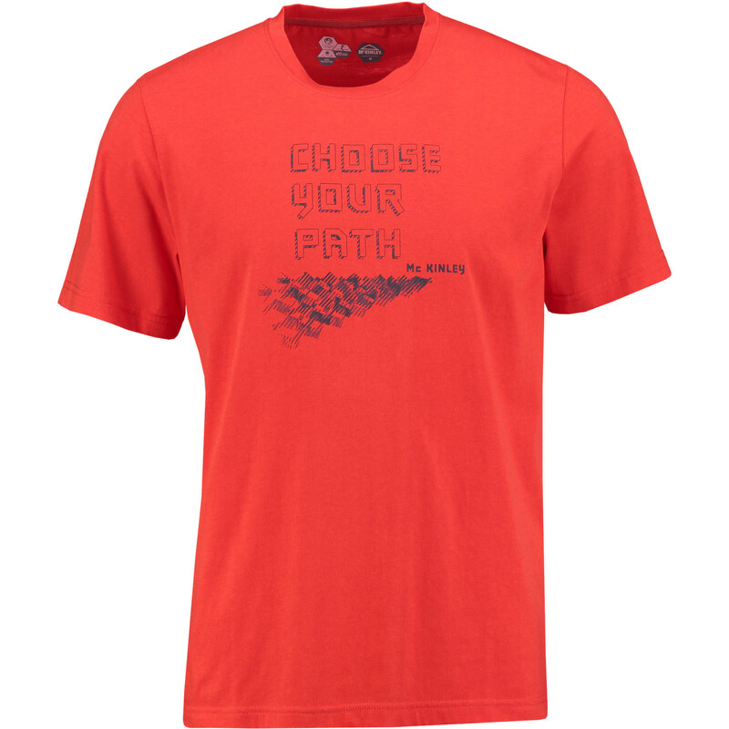 McKINLEY: Herren T-Shirt Loima, rot, verfügbar in Größe XL,L