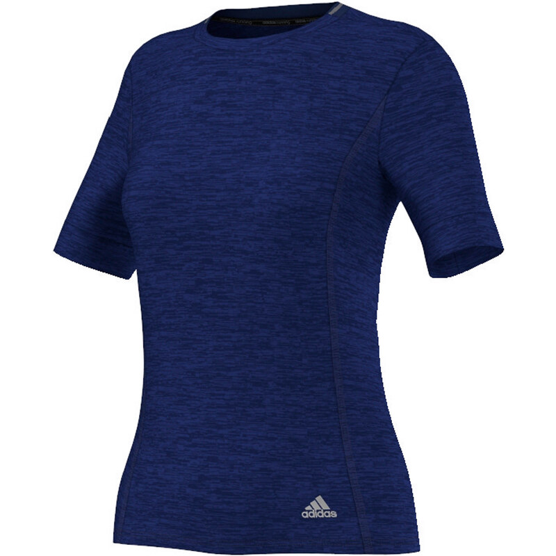 adidas Performance: Damen T-Shirt Supernova Short Sleeve, marine, verfügbar in Größe 36