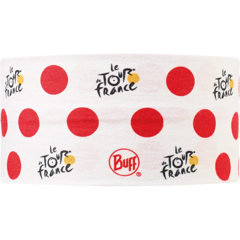Buff: Stirnband Tour de France Headband Nancy, weiss / rot