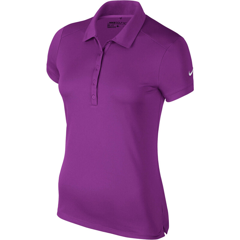 NIKE GOLF: Damen Polo-Shirt Victory Solid Polo Kurzarm, lila, verfügbar in Größe XS