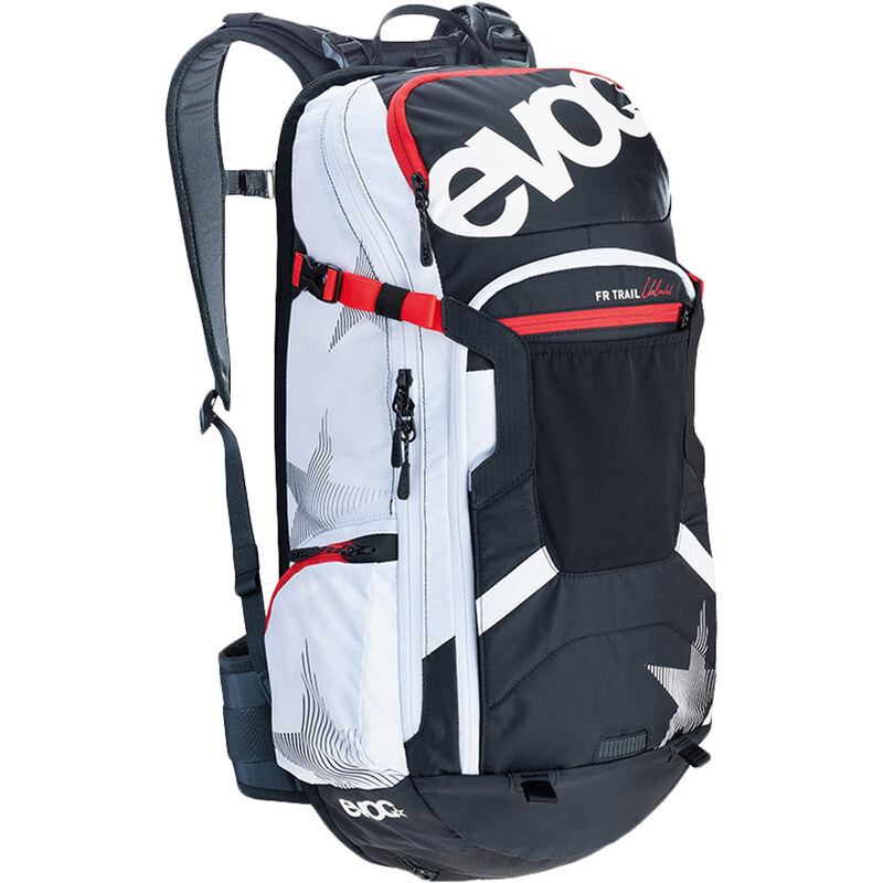 Evoc: Tagesrucksack Bike Protector Rucksack FR Trail Unlimited, schwarz / weiss, verfügbar in Größe S,XL