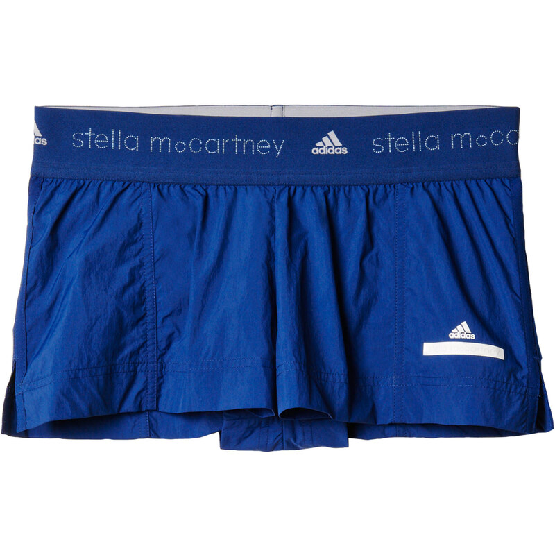 adidas by Stella McCartney: Damen Trainingsshorts Low waste short, marine, verfügbar in Größe XS,S,M,L