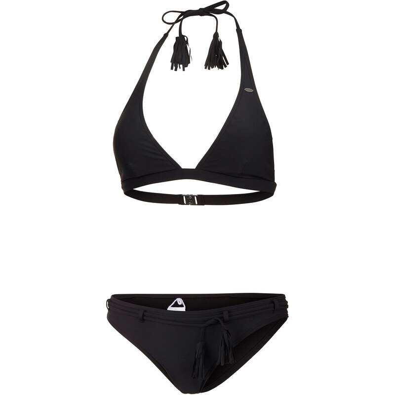 O'Neill: Damen Bikini Solid Halter, schwarz, verfügbar in Größe 36B