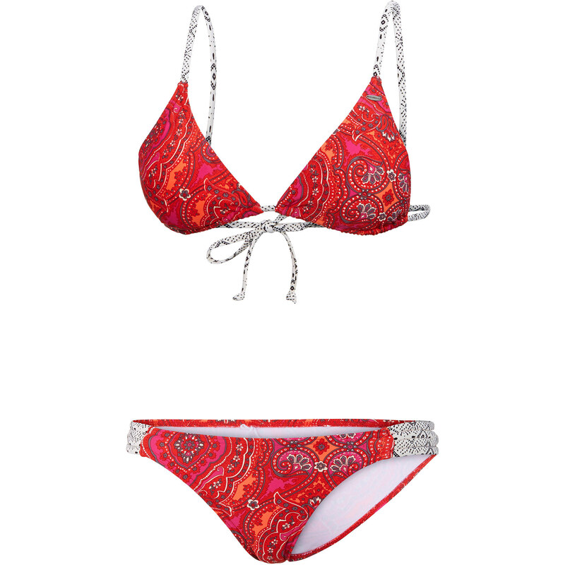 O'Neill: Damen Bikini Fire Dance, rot, verfügbar in Größe 34B