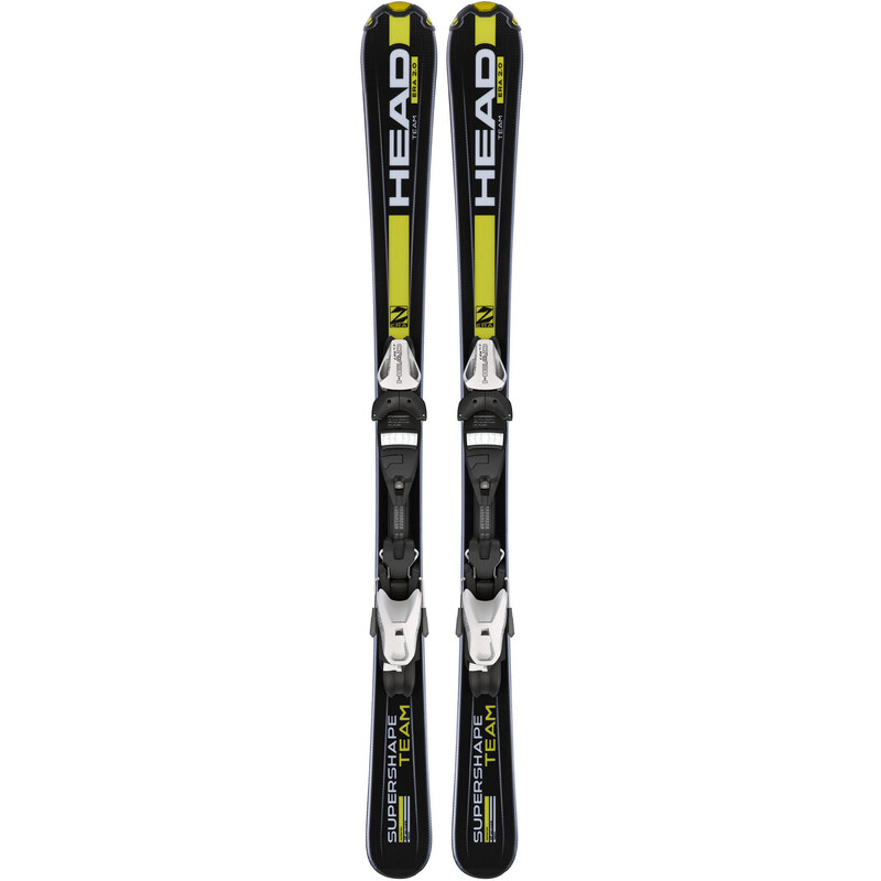 Head: Kinder Ski S-Shape Te 117 inkl. Bindung LRX 4.5, schwarz/gelb, verfügbar in Größe 117