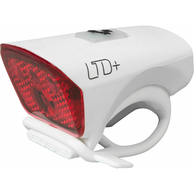 Cube: Sicherheitsrücklicht LTD Red LED - weiß, weiss
