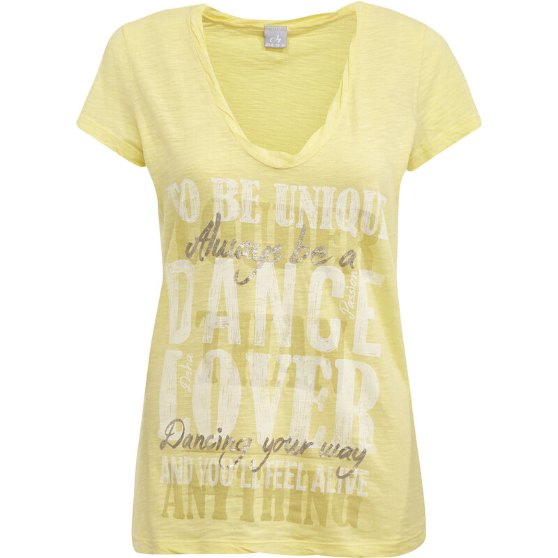 Deha: Damen T-Shirt, gelb, verfügbar in Größe M