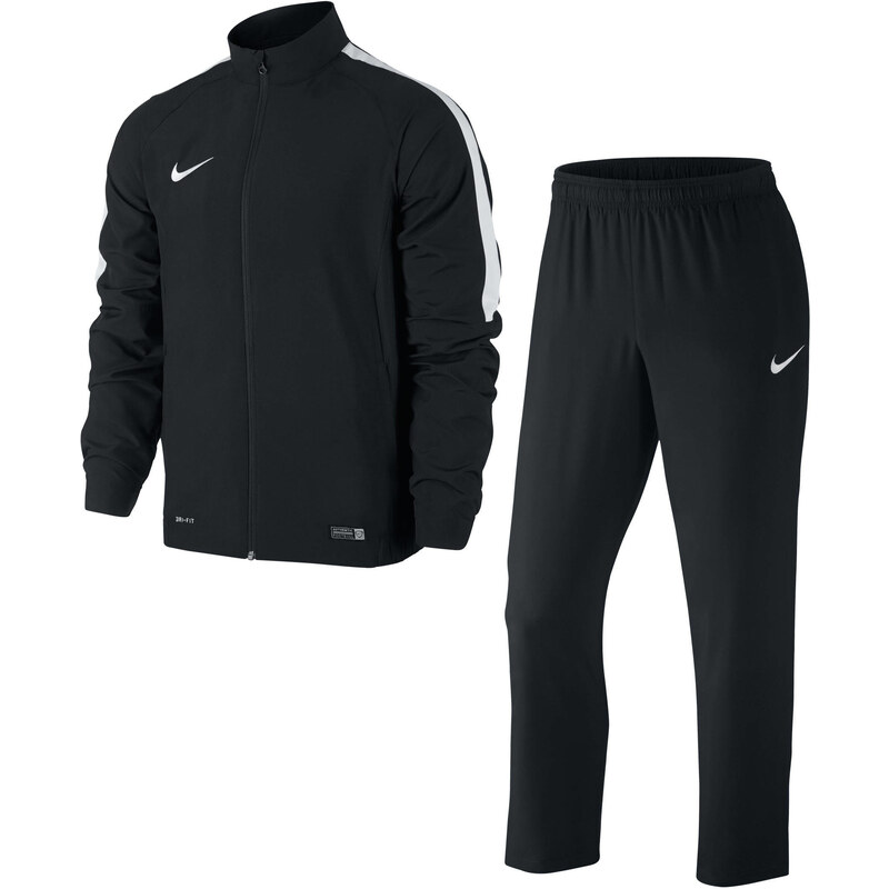 Nike Herren Fußball-Trainingsanzug Academy Sideline Woven, schwarz, verfügbar in Größe XL,L,M,S