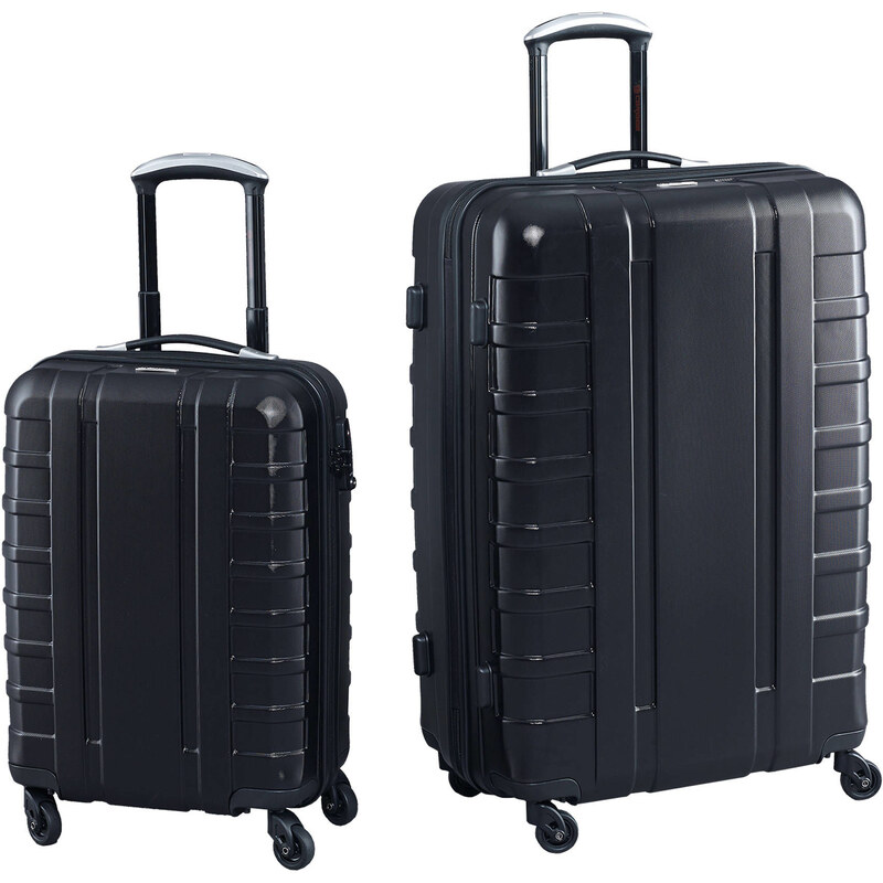 Caribee: Reisetrolley Lite Series Luggage Set, black, verfügbar in Größe 2