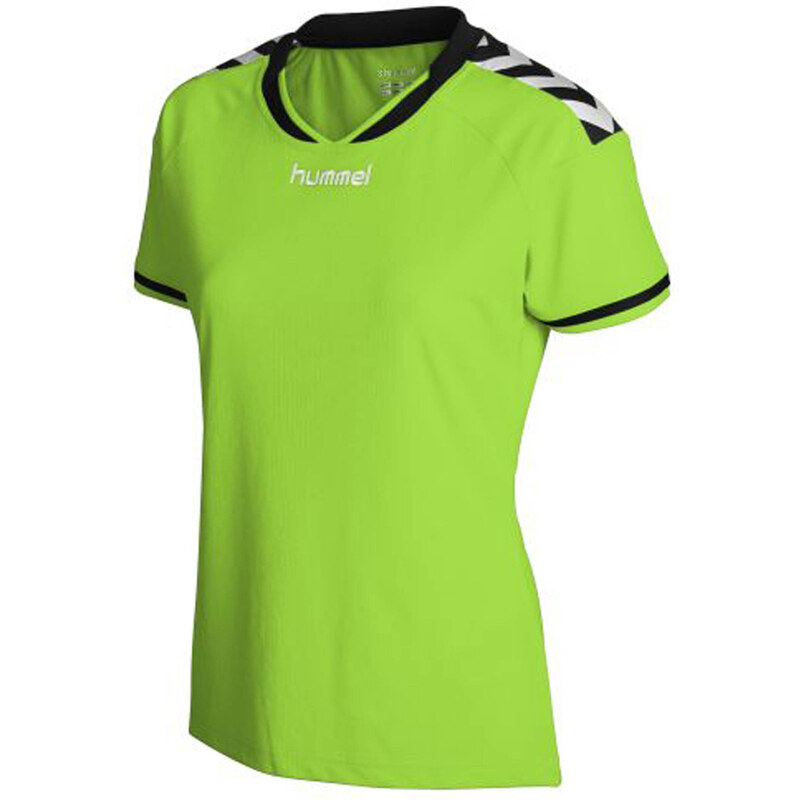 Hummel: Damen Handball Trainingsshirt Stay Authentic Poly Jersey Women, grün, verfügbar in Größe XS