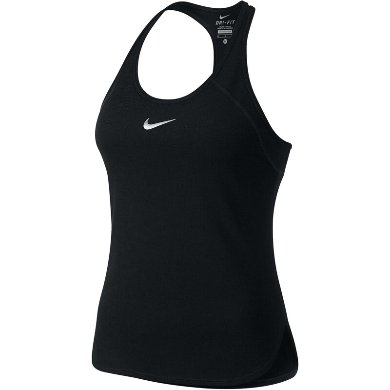 Nike Damen Tennis Tanktop Court Slam Breathe, schwarz, verfügbar in Größe XS,L,S,M