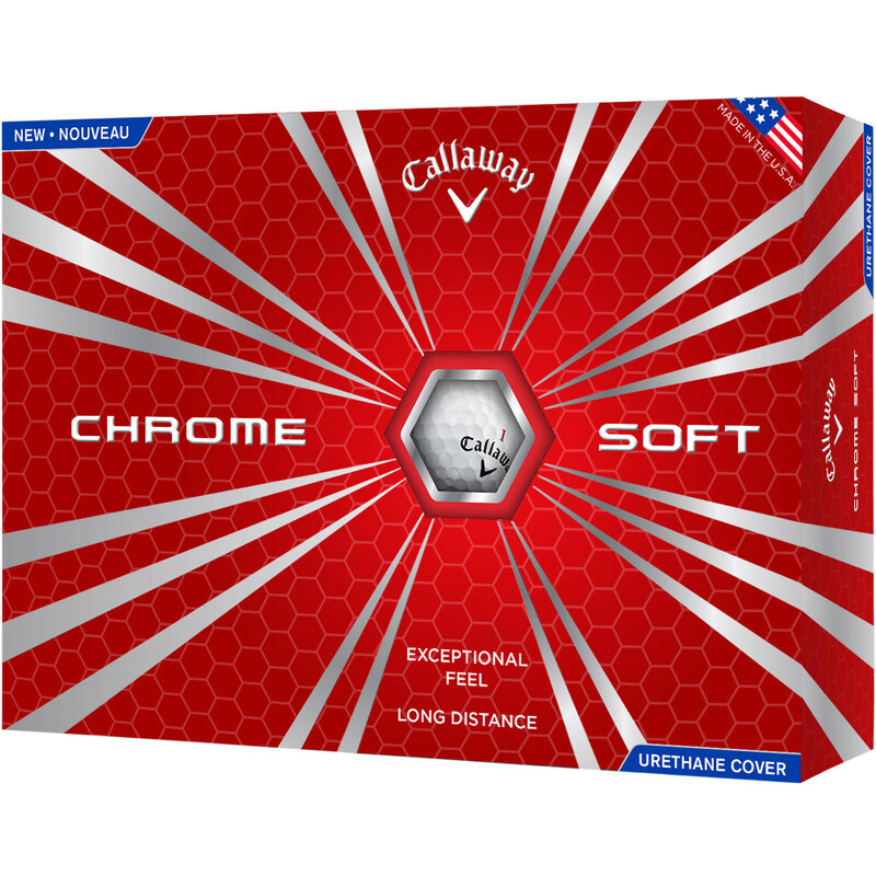 Callaway: Golfbälle Chrome Soft 12 Stück, verfügbar in Größe 12