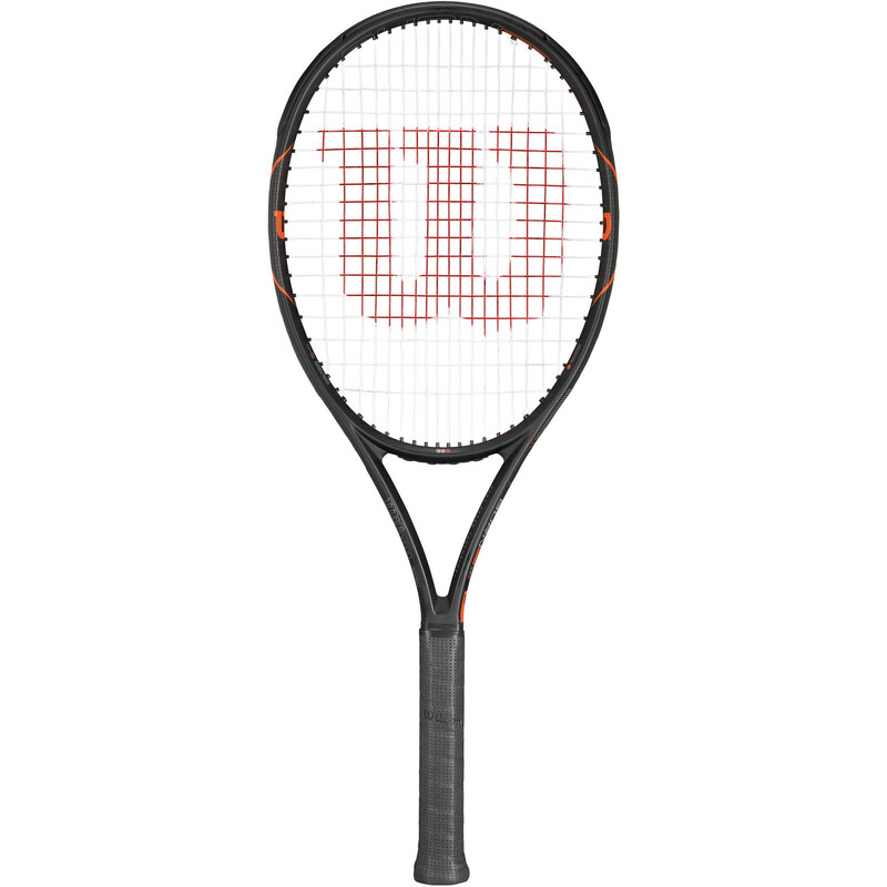 Wilson: Tennisschläger Burn FST 99 S besaitet, schwarz/orange, verfügbar in Größe 3,2,4