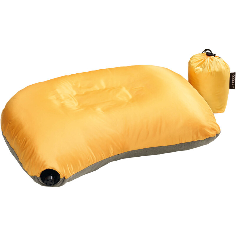 Cocoon: Reisekopfkissen Air-Core Down Travel Pillow, honig