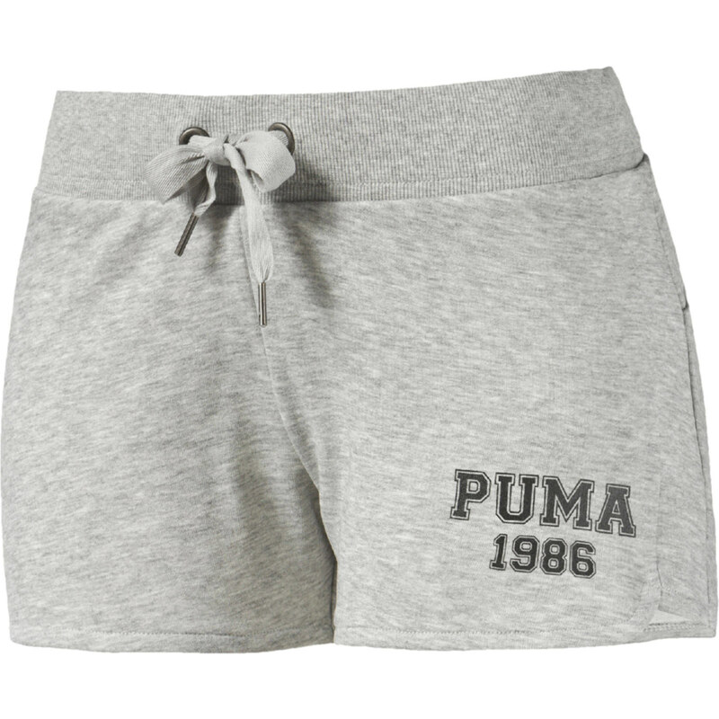 Puma: Damen Trainingsshorts / Freizeitshorts Style Athletic, grau, verfügbar in Größe M,S