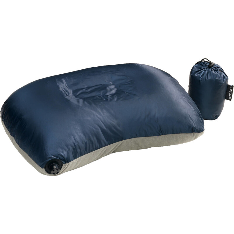 Cocoon: Reisekopfkissen Air-Core Down Travel Pillow, marine