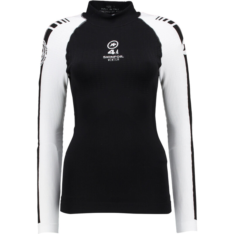 ASSOS: Damen Radunterhemd / Funktionsunterhemd LS Skin Foil Winter S7, schwarz, verfügbar in Größe S/M