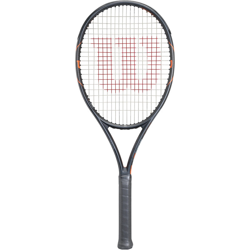 Wilson: Tennisschläger Burn FST 99 besaitet, schwarz/orange, verfügbar in Größe 2,3,4