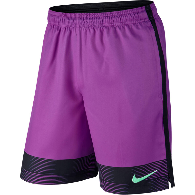 Nike Herren Fußballshorts Strike Printed Graphic Woven 2, lila, verfügbar in Größe M