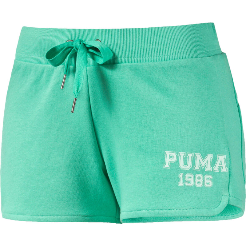 Puma: Damen Trainingsshorts / Freizeitshorts Style Athletic, hellgrün, verfügbar in Größe S,L,M