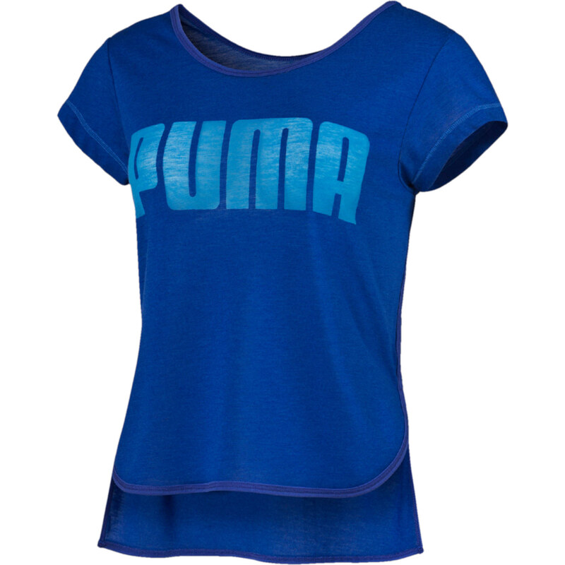 Puma: Damen Trainingsshirt Kurzarm, royalblau, verfügbar in Größe M