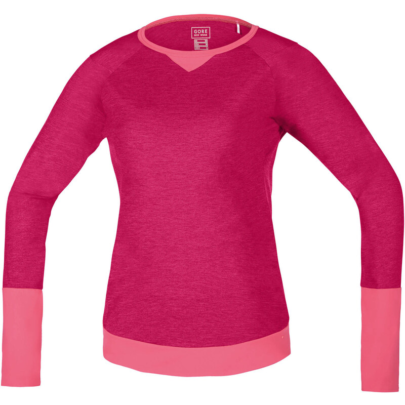 Gore Bike Wear: Damen Radtrikot Power Trail Jersey Langarm, pink, verfügbar in Größe 38,36,40,42