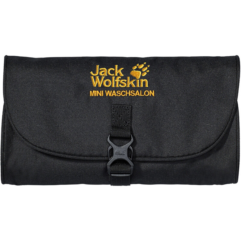 Jack Wolfskin: Kulturtasche Mini Waschsalon, schwarz