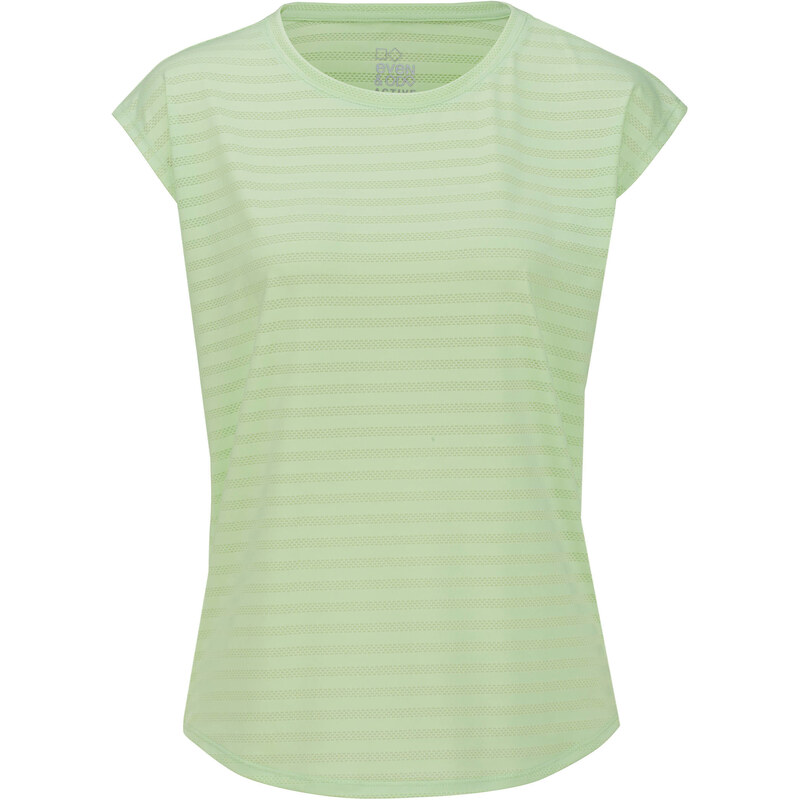 Even&Odd active: Damen Trainingsshirt, mint, verfügbar in Größe M
