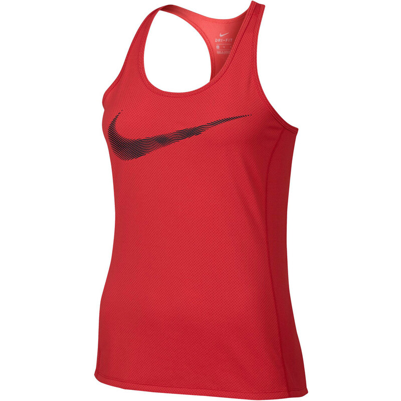 Nike Damen Lauftop Dry Contour Running Tank rot, rot, verfügbar in Größe 36,38,40